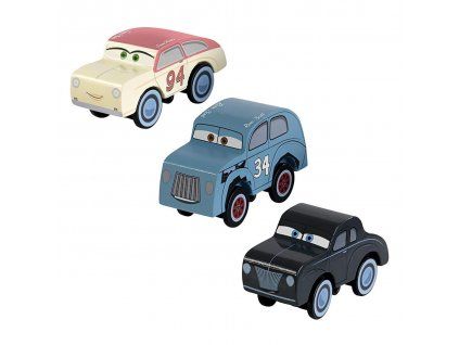 KidKraft Disney Cars - 3 pretekárske legendy