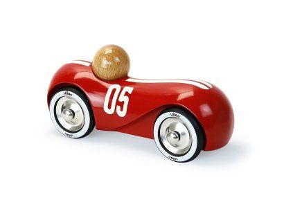 Vilac Drevené auto Streamline vintage červené